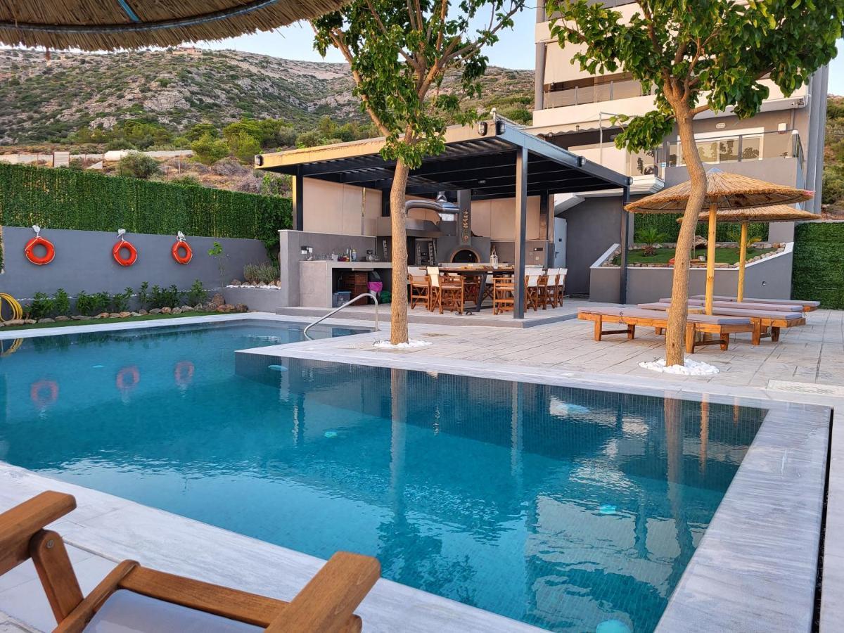 Saronida "Stergiou Luxury Apartments" Με Κοινη Πισινα מראה חיצוני תמונה